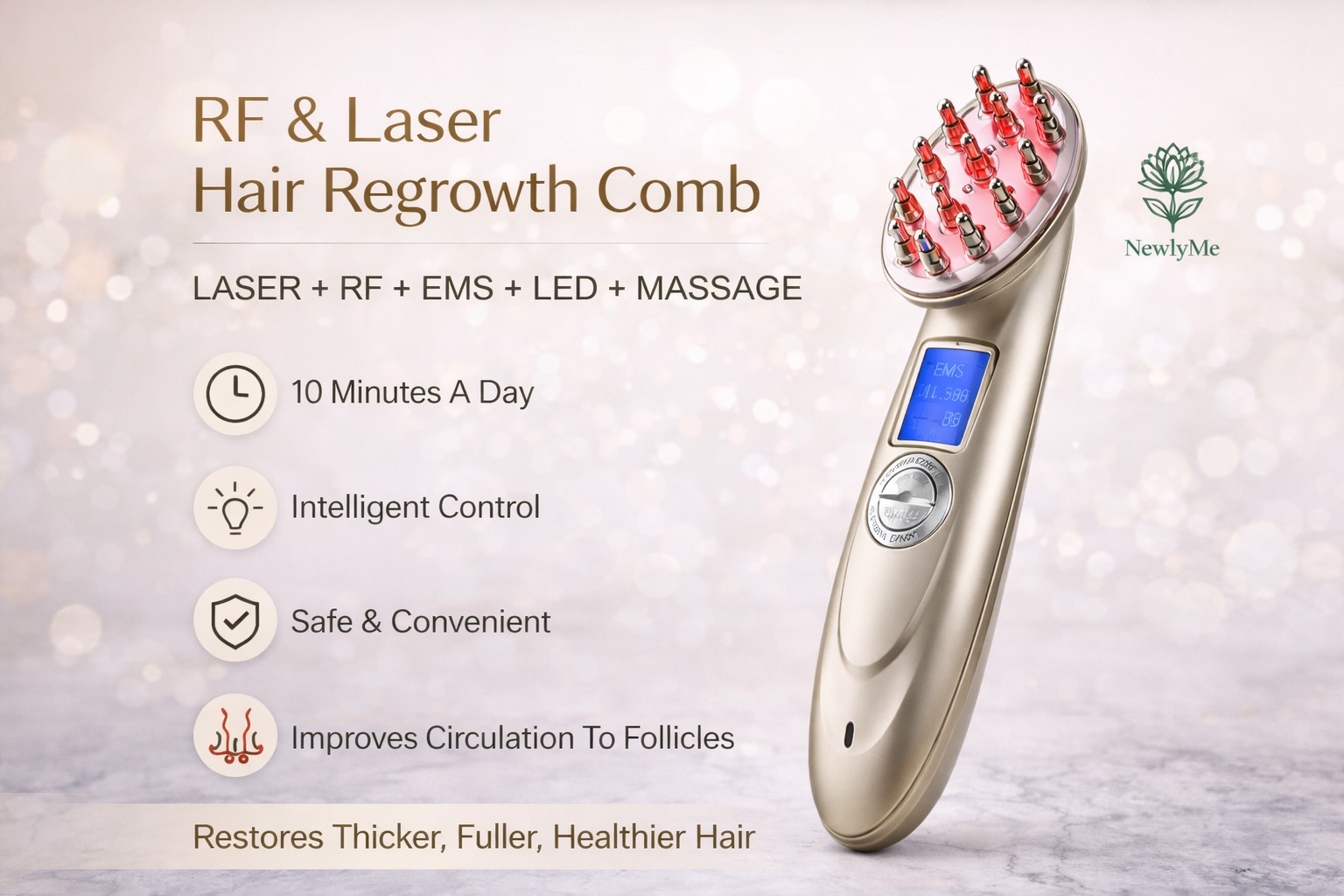 Anti Hair Loss Therapy Comb