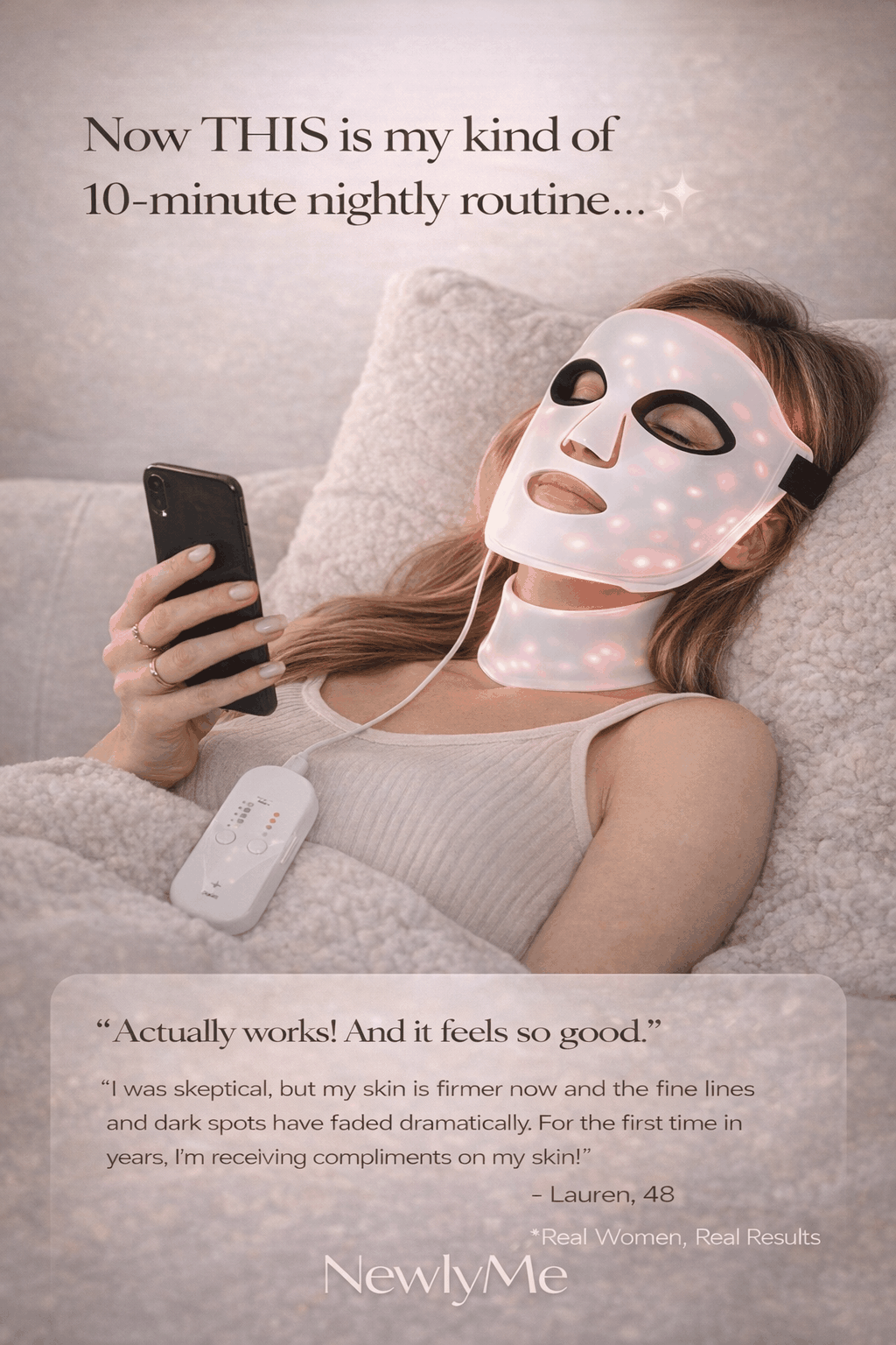 Wireless Rejuvenation Face Mask