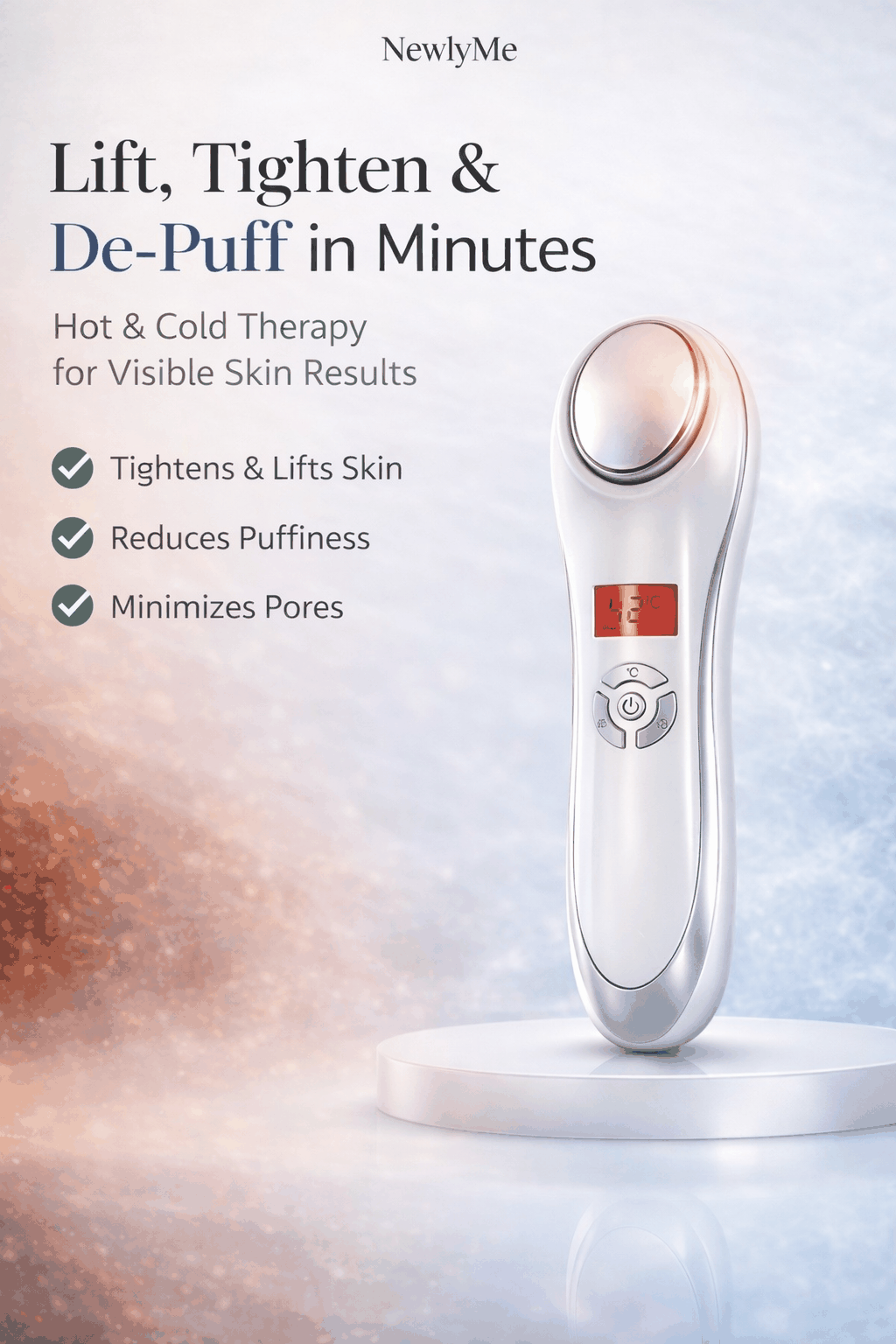 Hot/Cold Skin Rejuvenation Massager