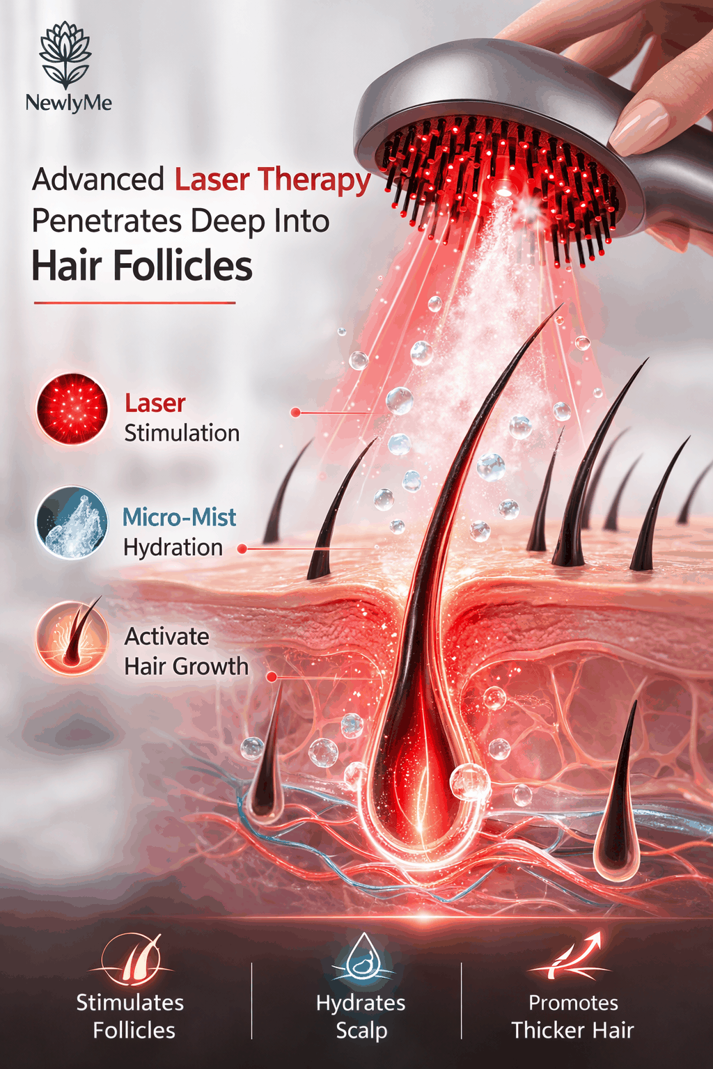 hair loss comb