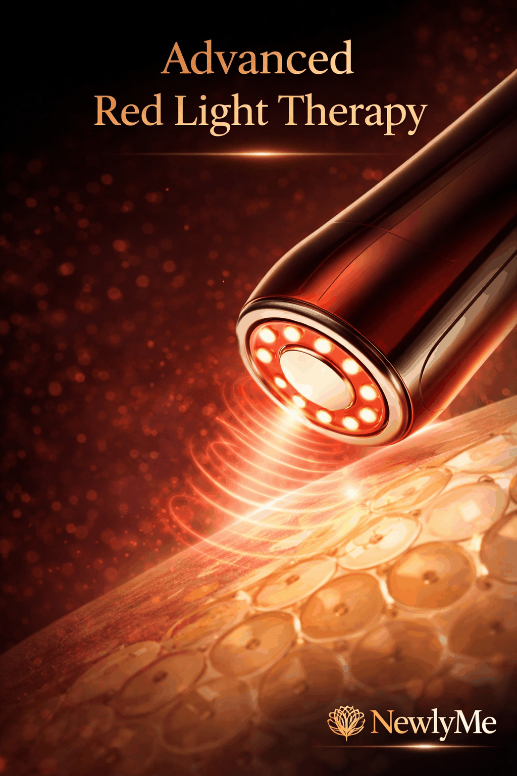 Radio Frequency Anti-Wrinkle Booster device smoothing fine lines and boosting collagen for firmer skin