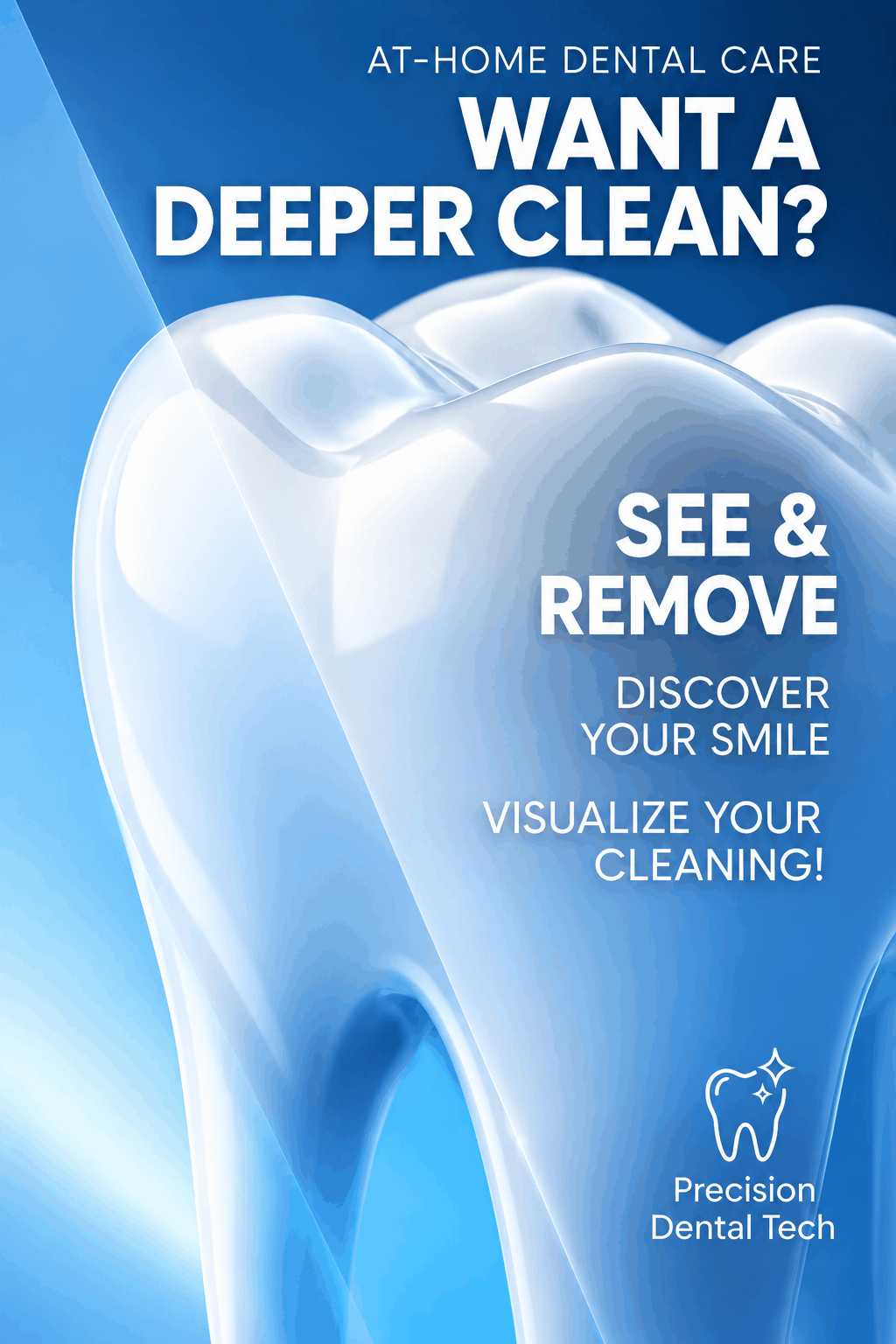Ultrasonic Teeth Scaling With Camera for Professional Dental Cleaning