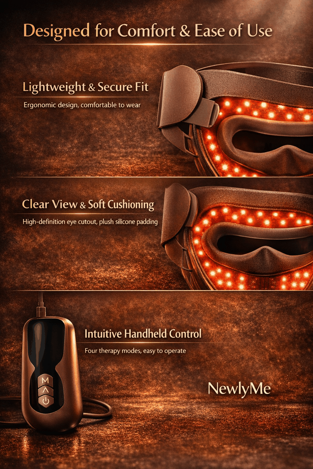 red light therapy mask