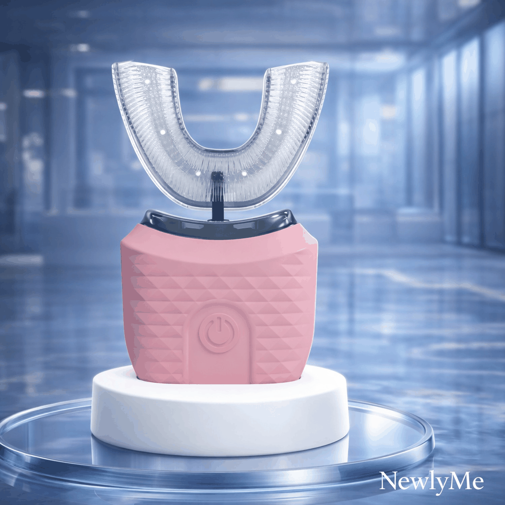 Portable U-shaped electric toothbrush