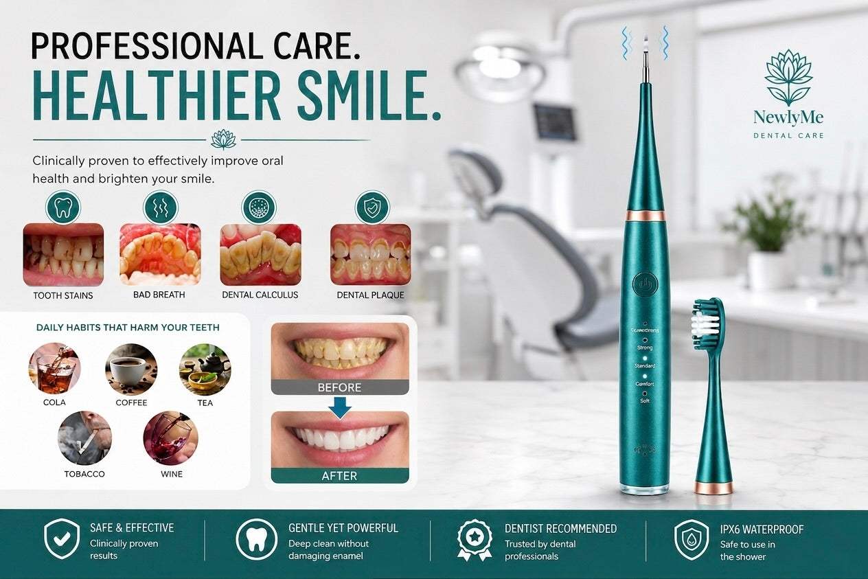 Electric tooth brush with scaler benefits.