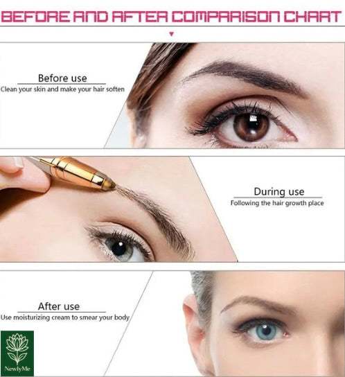 Smart Electric Eyebrow Trimmer Pen