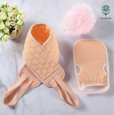 Body Exfoliator 3 pcs Set Body Exfoliator Set