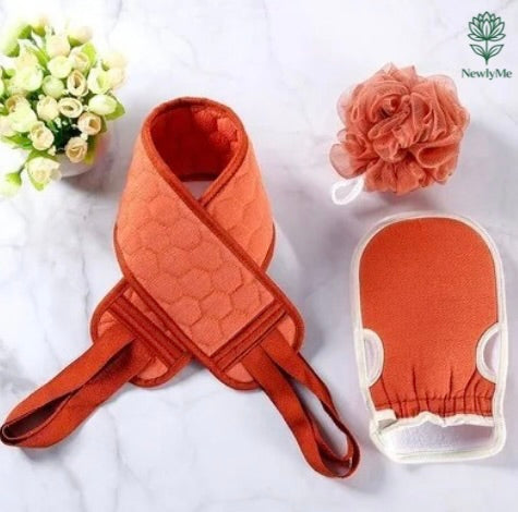 Body Exfoliator 3 pcs Set Body Exfoliator Set