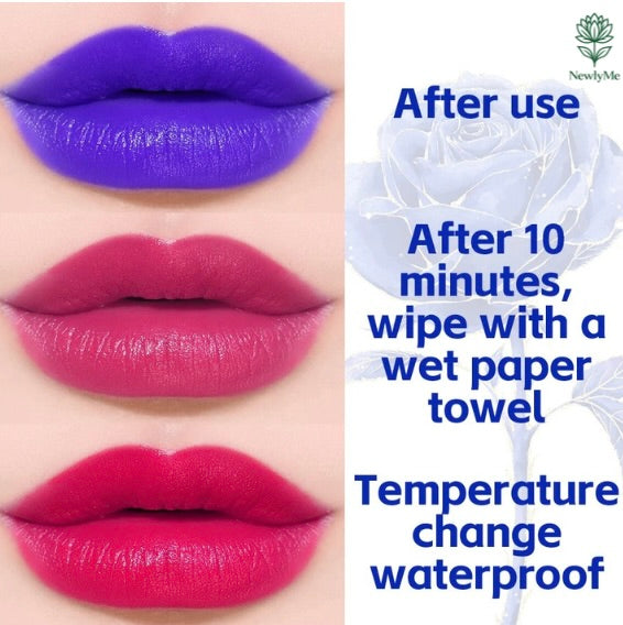 Blue Rose Temperature Color Changing Lipstick