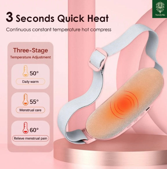 Portable Menstrual Heating Pad – Cramp Relief Belt for Period Pain & Abdominal Comfort
