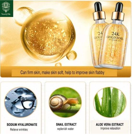 24k Gold Hyaluronic Acid Nicotinamide Face Serum