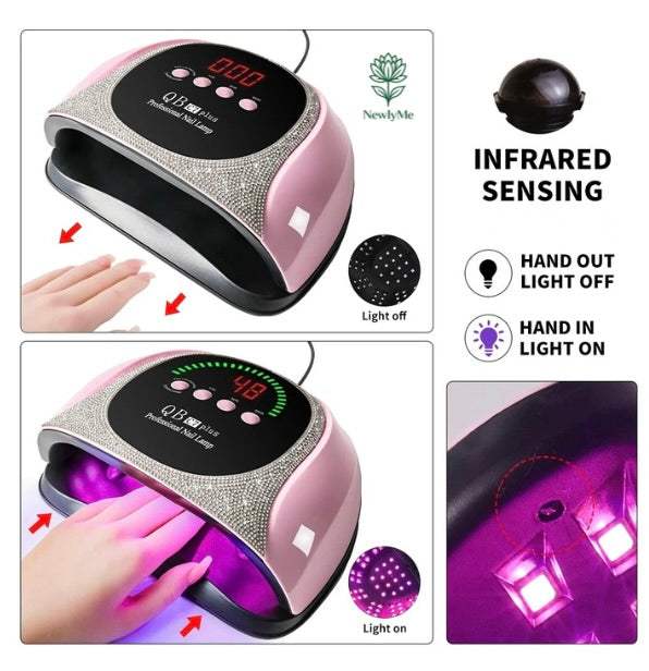Professional Manicure UV LED Nail Dryer – Fast & Efficient Nail Drying Equipment for Gel & Acrylic Nails