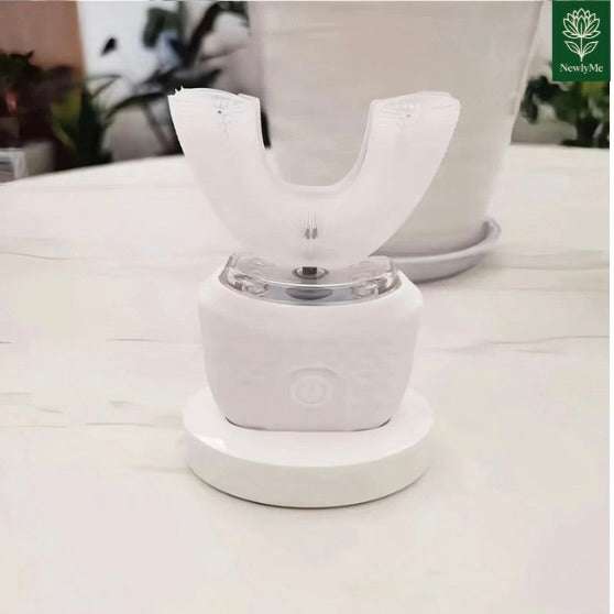 Portable U-shaped electric toothbrush