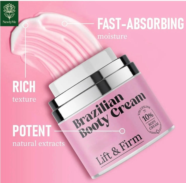 Brazilian Bum Body Cream – Firming & Hydrating Lotion for Smooth, Glowing Skin
