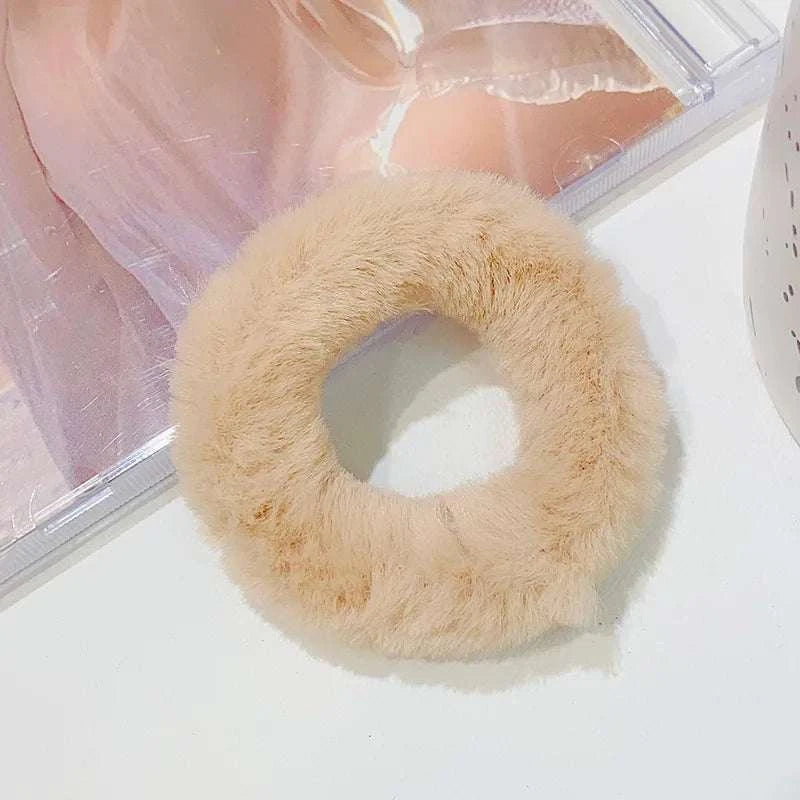 Colorful Fluffy Hair Band