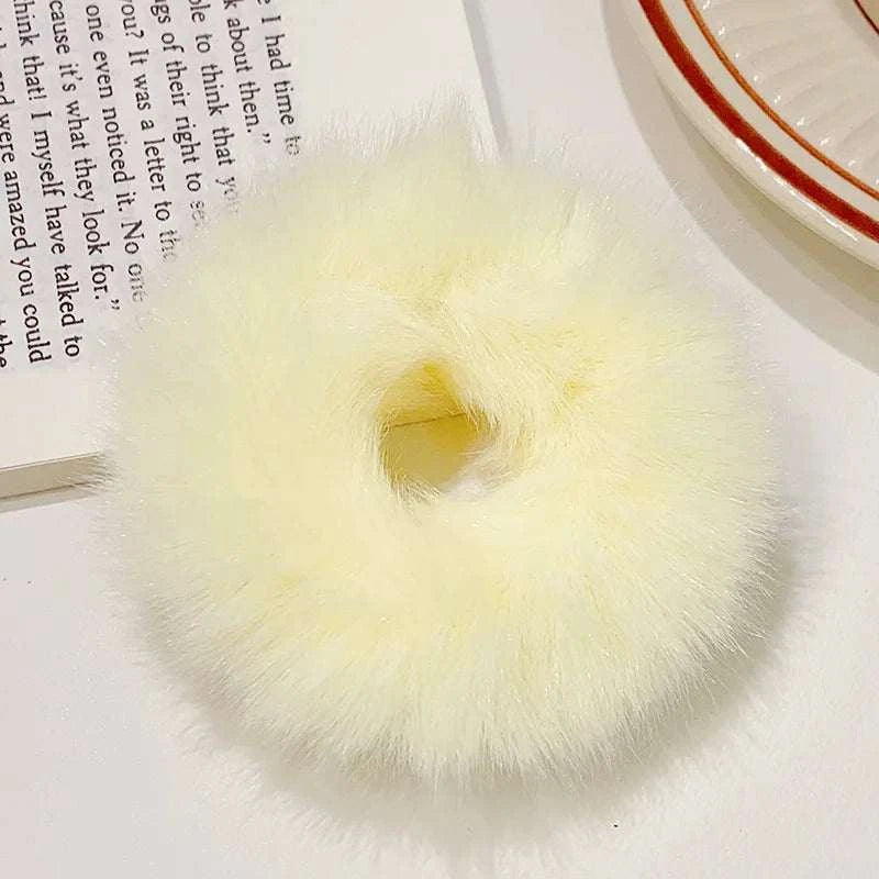 Colorful Fluffy Hair Band
