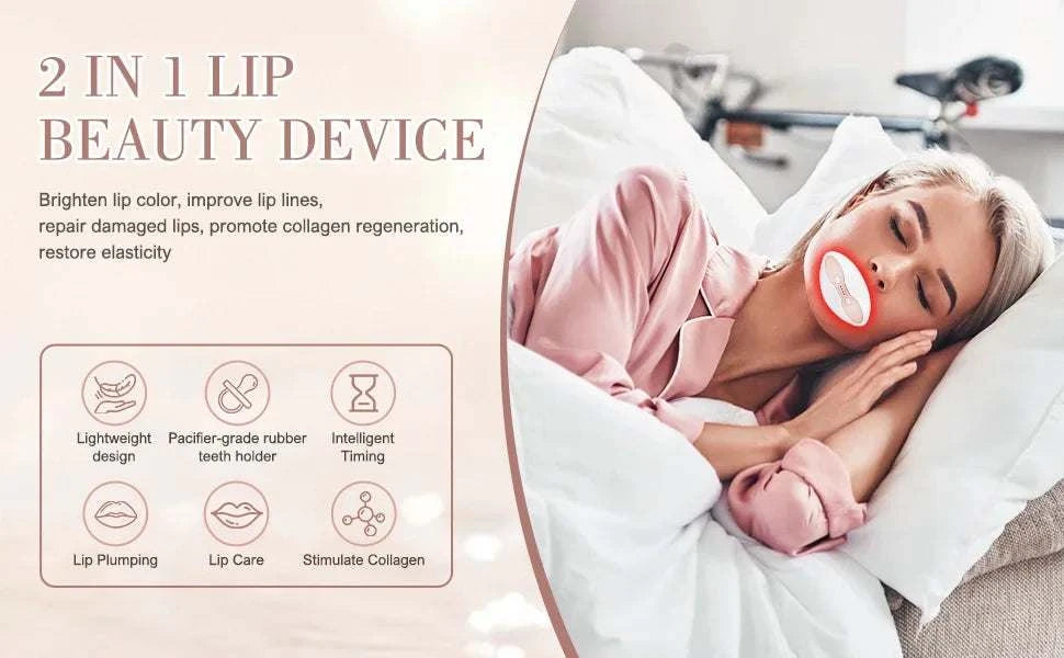 Lip Plumper Red Light Therapy