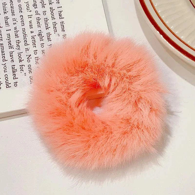Colorful Fluffy Hair Band