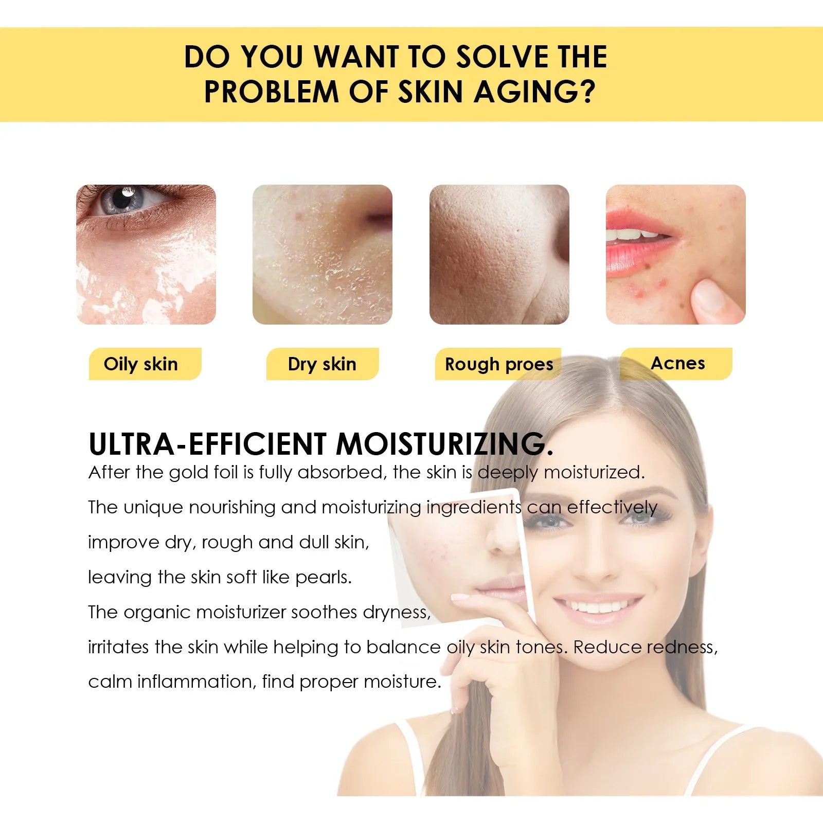 24k Gold Hyaluronic Acid Nicotinamide Face Serum