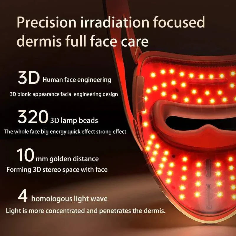 Medical Grade 9D Red Light Therapy Mask