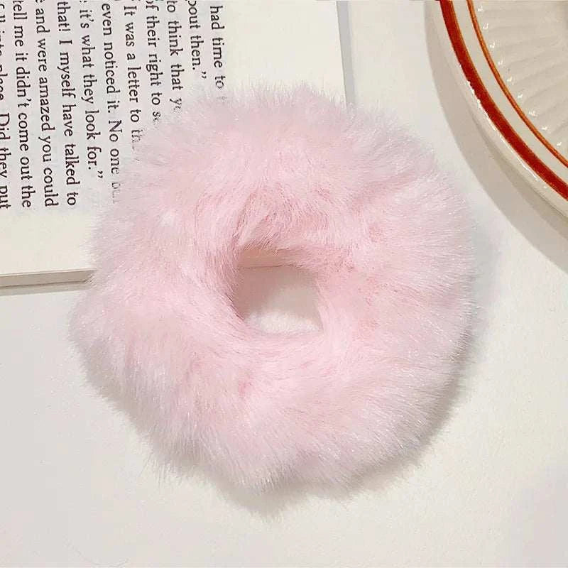Colorful Fluffy Hair Band