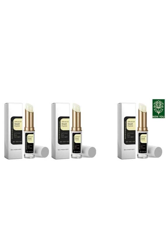 Snail Eye Cream Stick for reducing under-eye wrinkles and hydrating skin with snail mucin in a convenient stick form