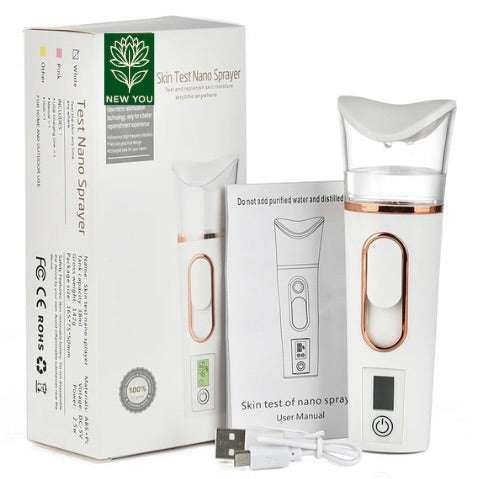 Portable Glow Steamer compact facial steamer for deep cleansing and hydration