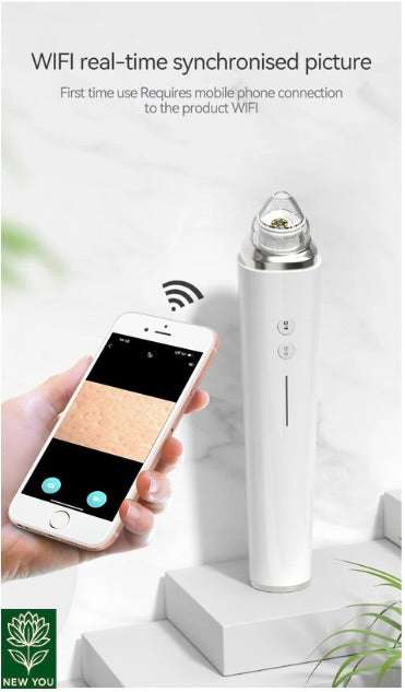 Multifunctional Beauty Cleaner – App Control & Visual Pore Camera