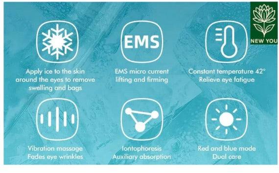 Sound Wave Eye Massager (Green Only)