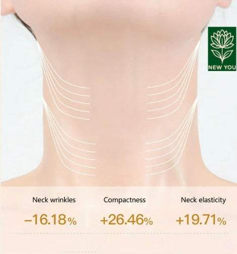 Gold Firming Neck Mask 10 Pcs
