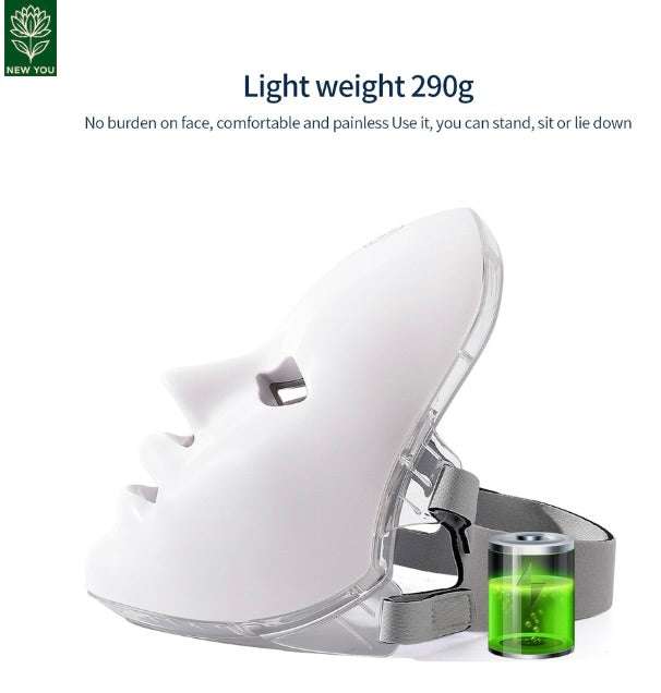 7 Color Photodynamic Therapy Face Mask