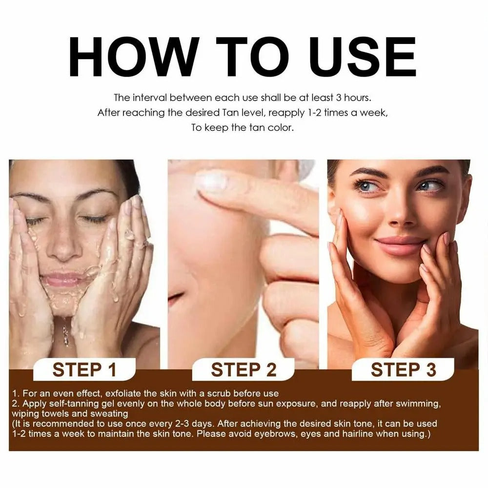 Natural Self-Tanning Lotion