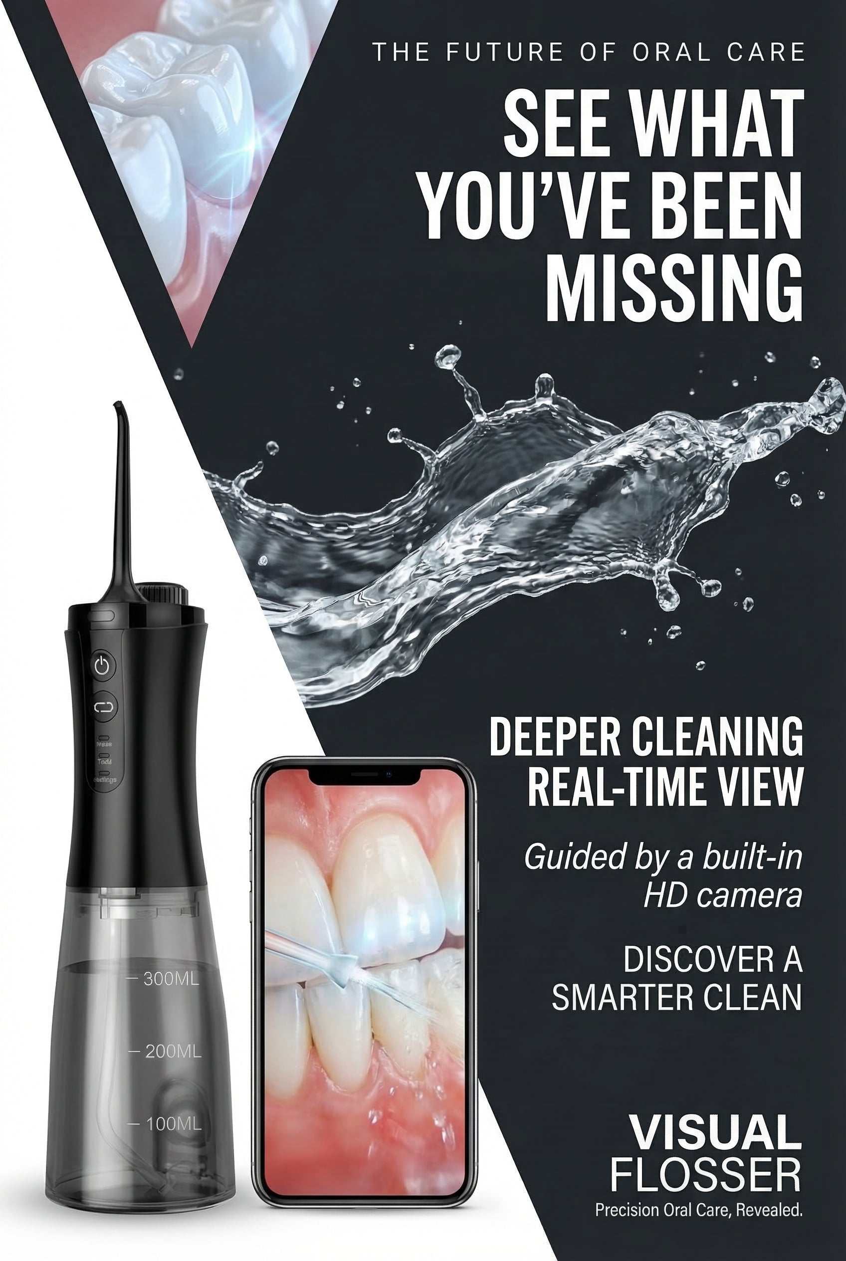 Water Flosser with Camera