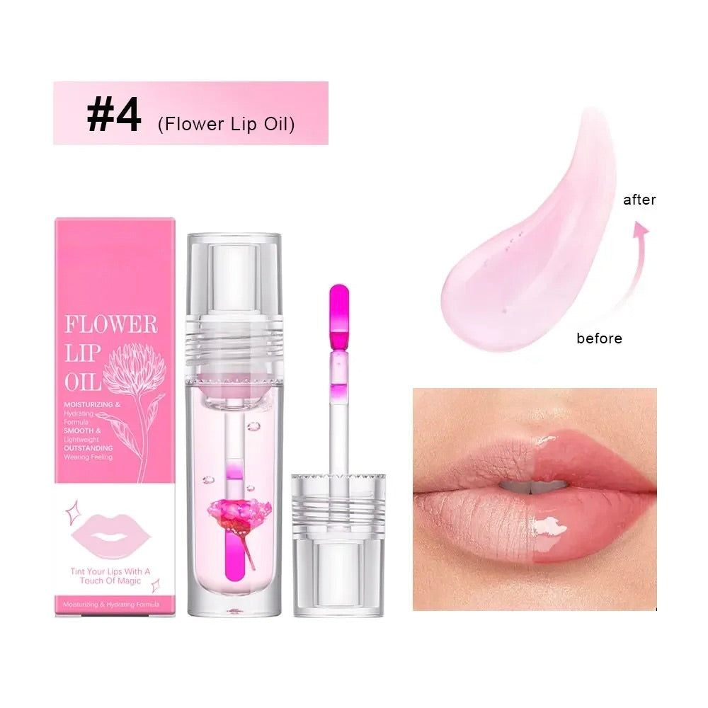 Magic Color Change Flower Lip Gloss