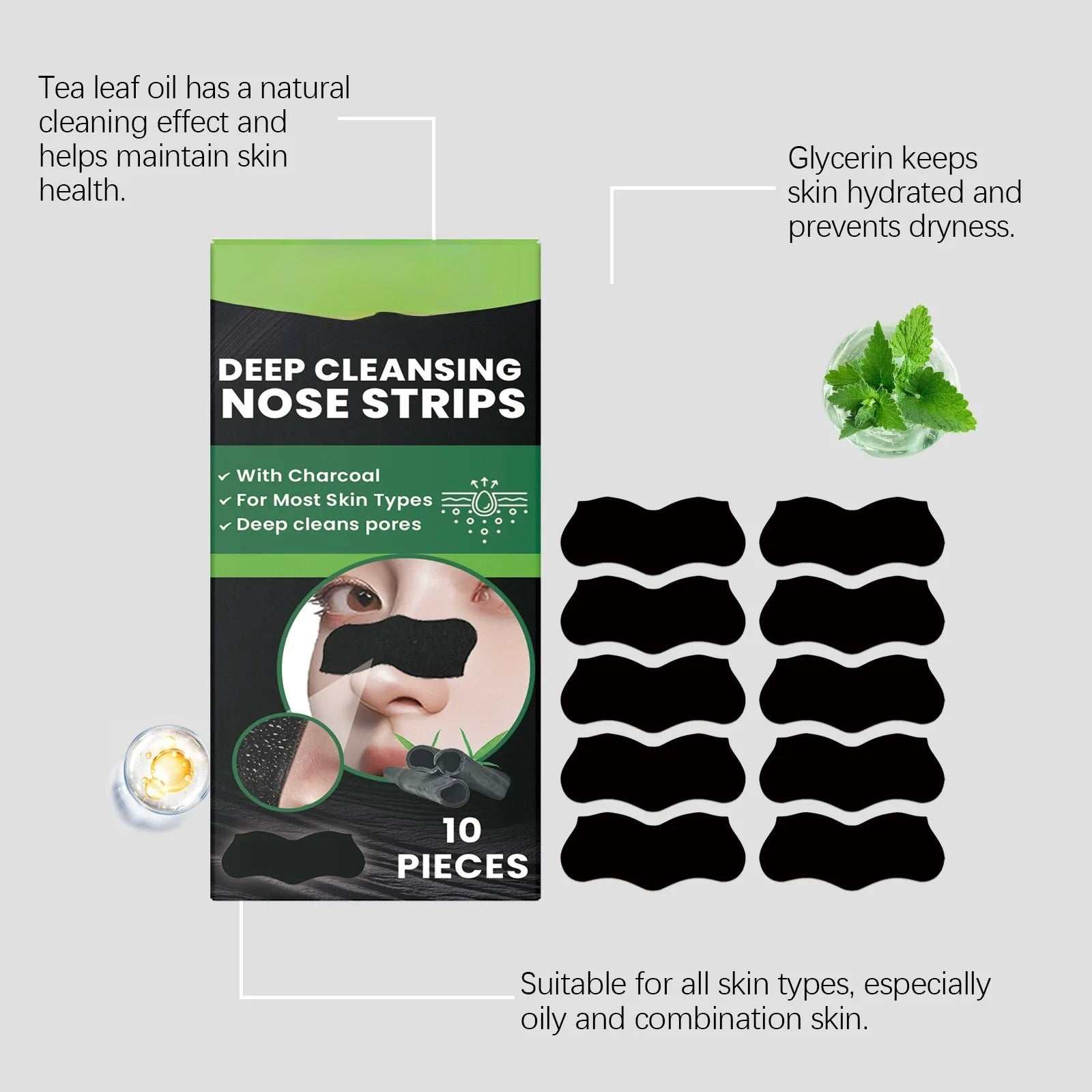 Charcoal Peel-Off Mask for Blackhead Removal