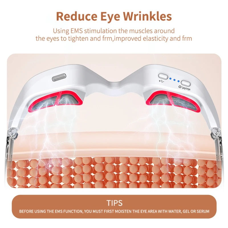 Under Eye Red Light Therapy Glasses