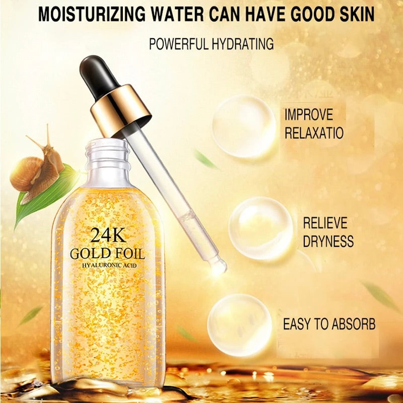 24k Gold Hyaluronic Acid Nicotinamide Face Serum