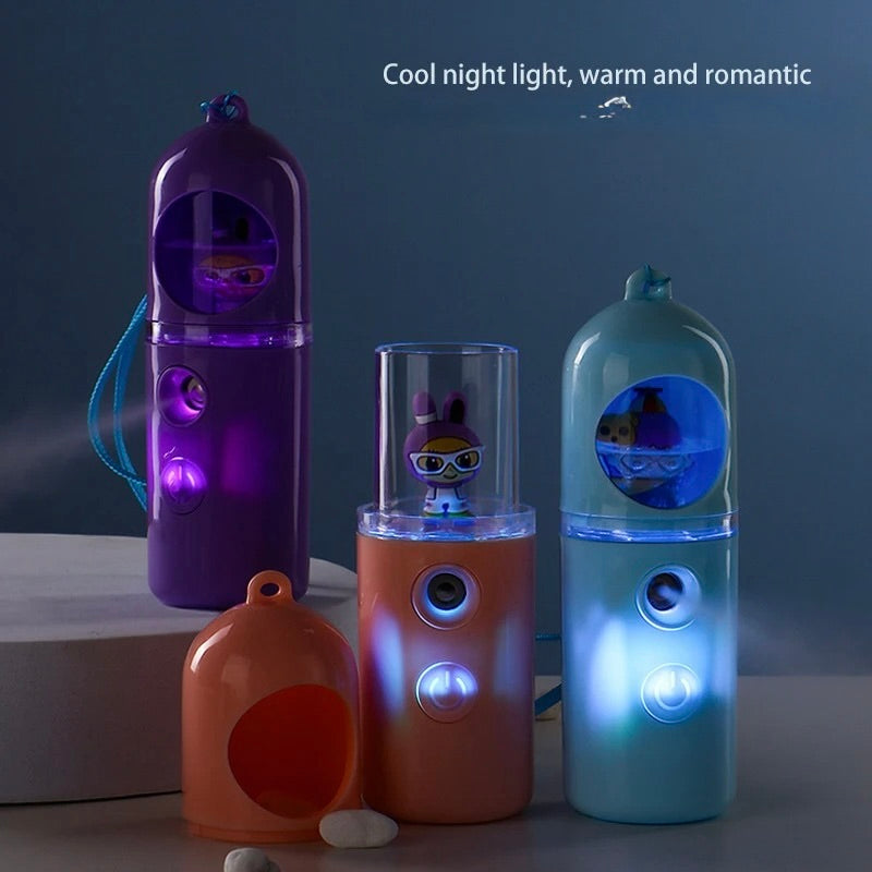 Portable Handheld Hydrating Face Moisturizing Steamer