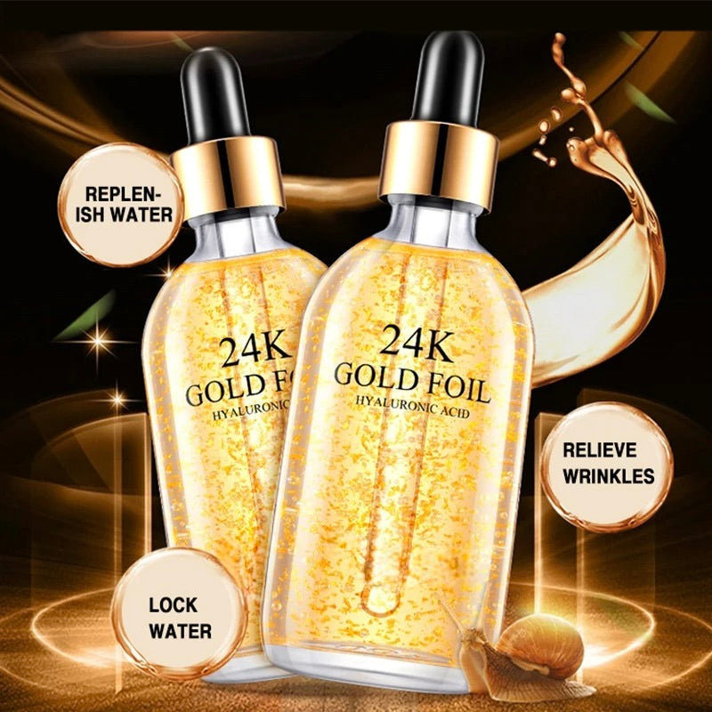 24k Gold Hyaluronic Acid Nicotinamide Face Serum