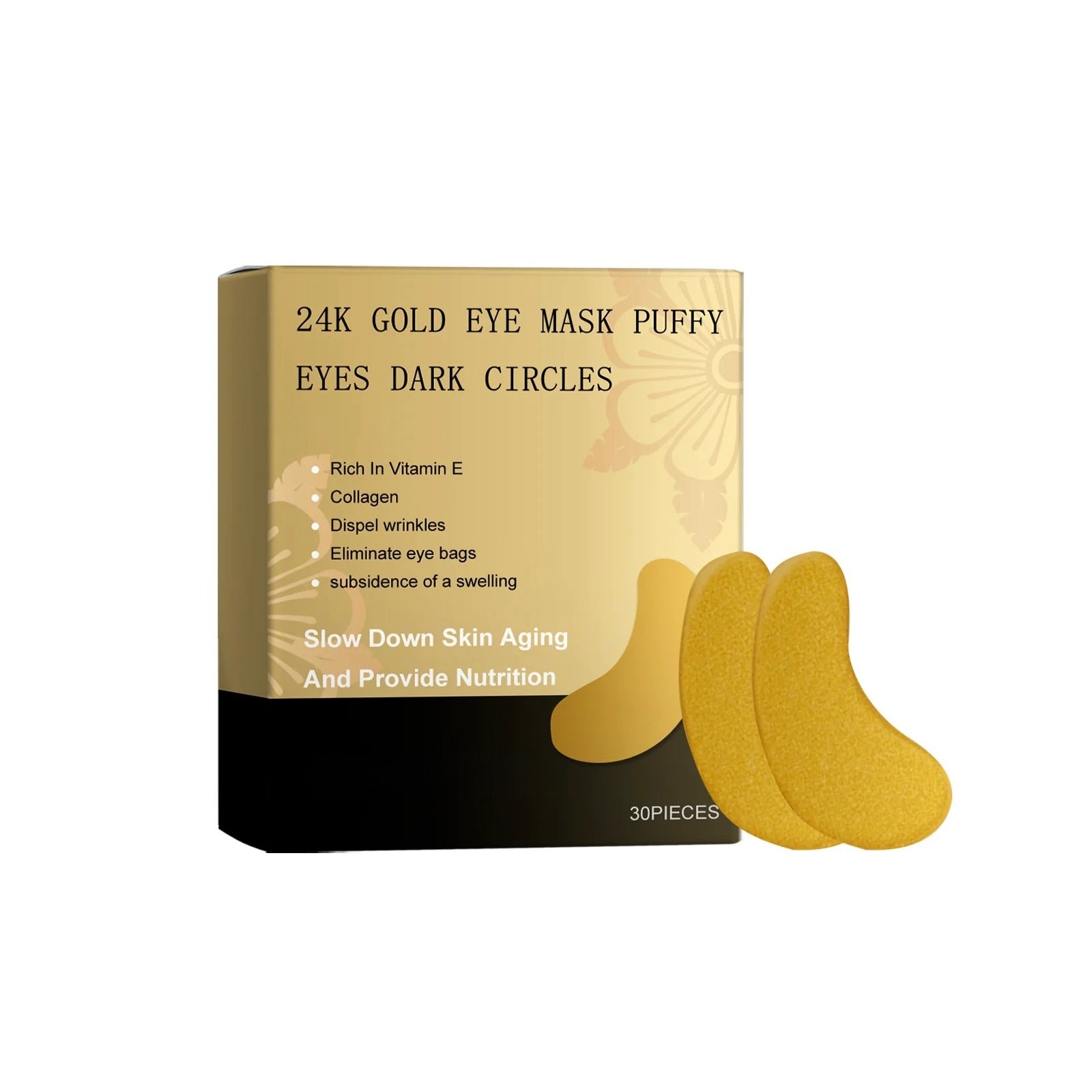24K Gold Eye Patches