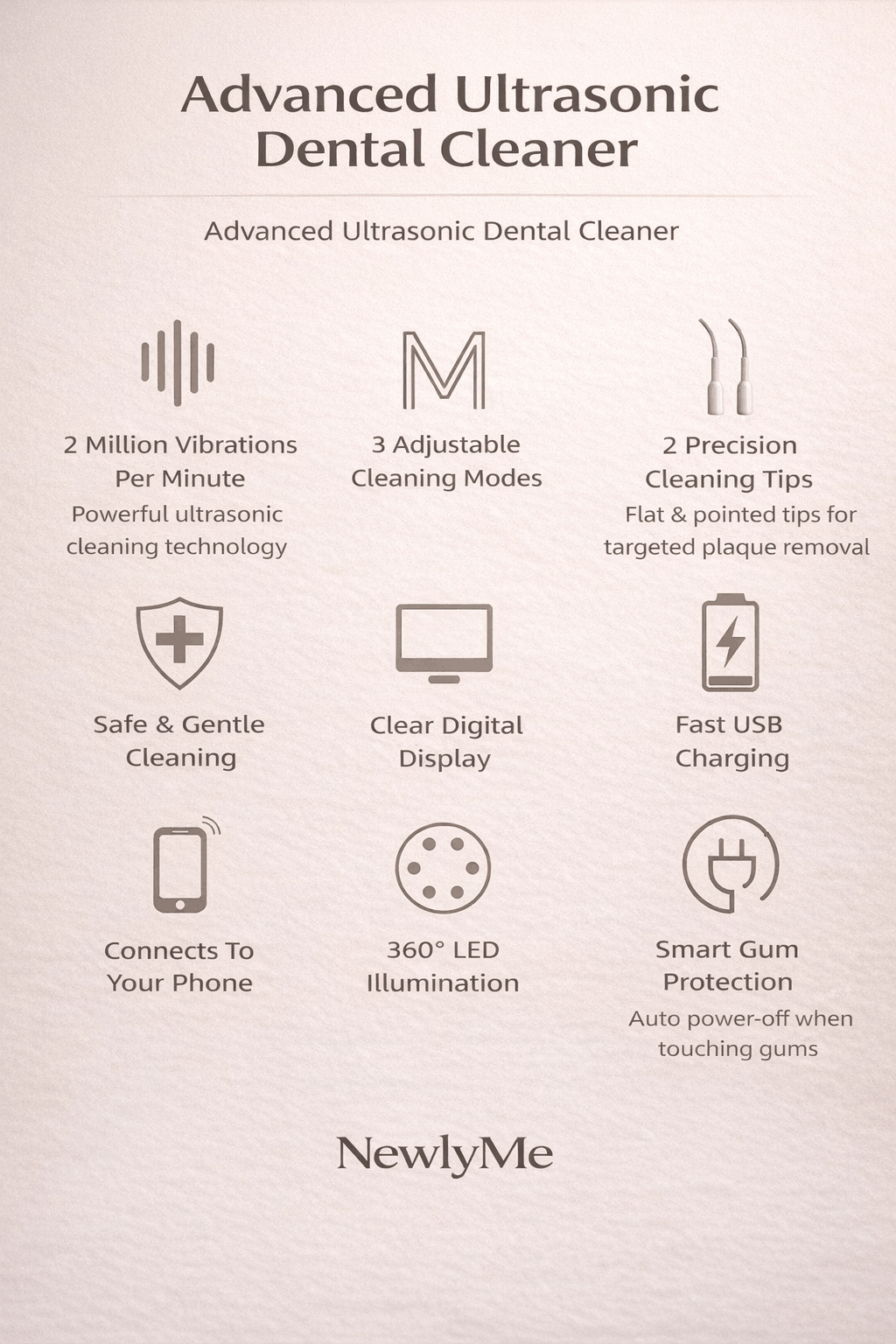 Ultrasonic Teeth Scaling With Camera