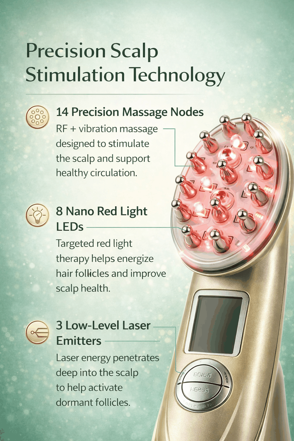 Anti Hair Loss Therapy Comb