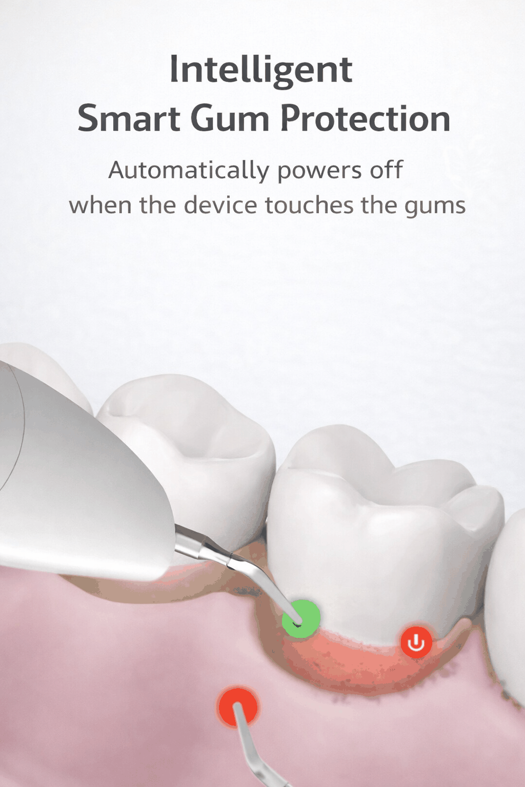 Ultrasonic Teeth Scaling With Camera
