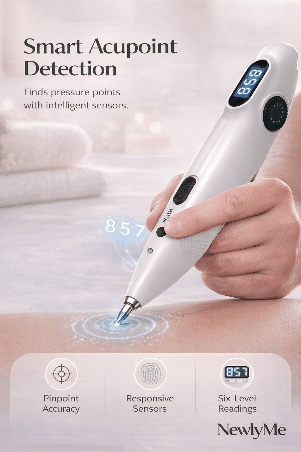 Acupuncture Pen With Digital Display