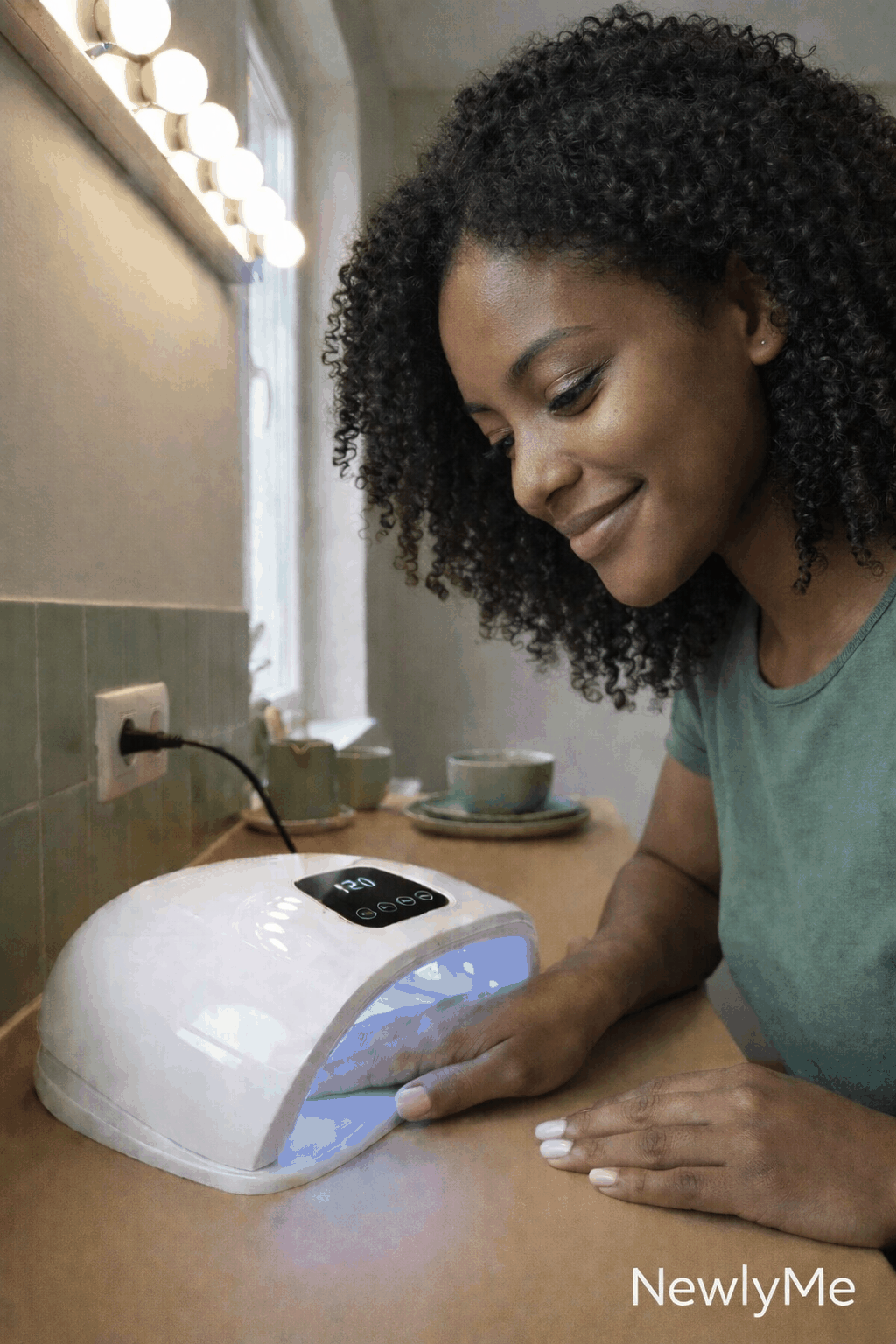 Professional Nail Drying Lamp With Auto Sensor Touch Screen (U.S Plug Only)