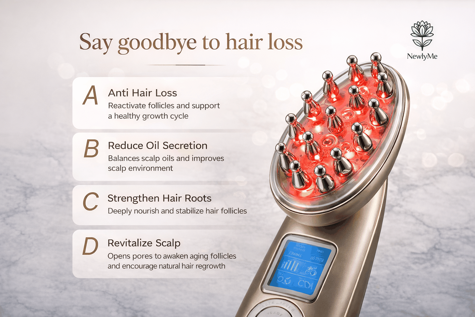 Anti Hair Loss Therapy Comb