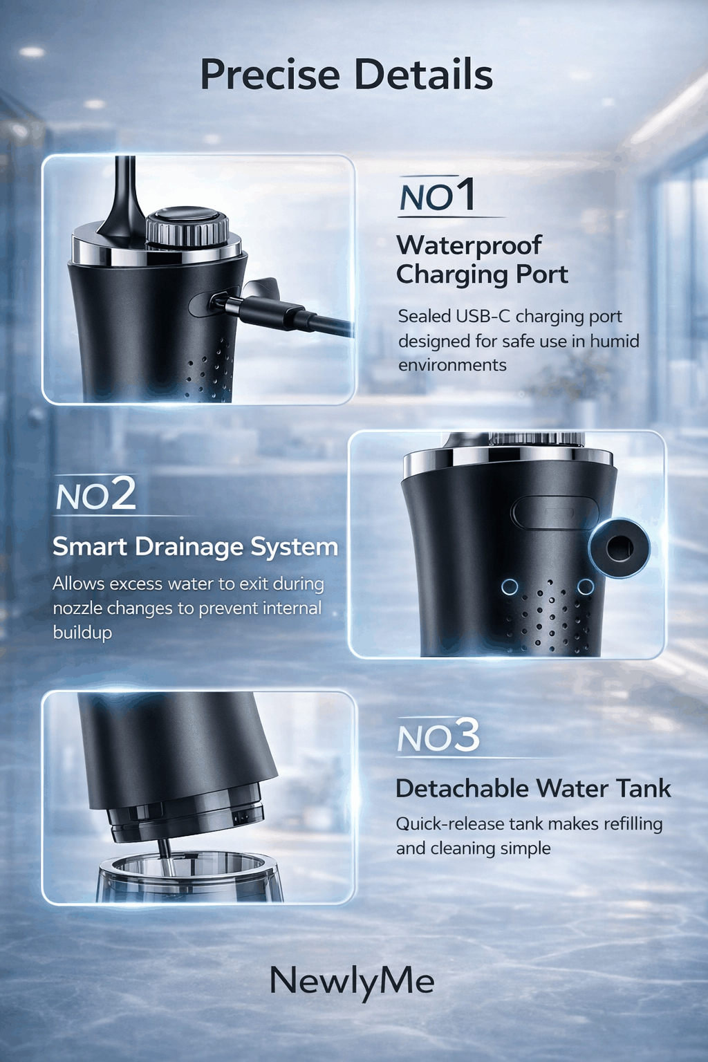 Water Flosser with Camera