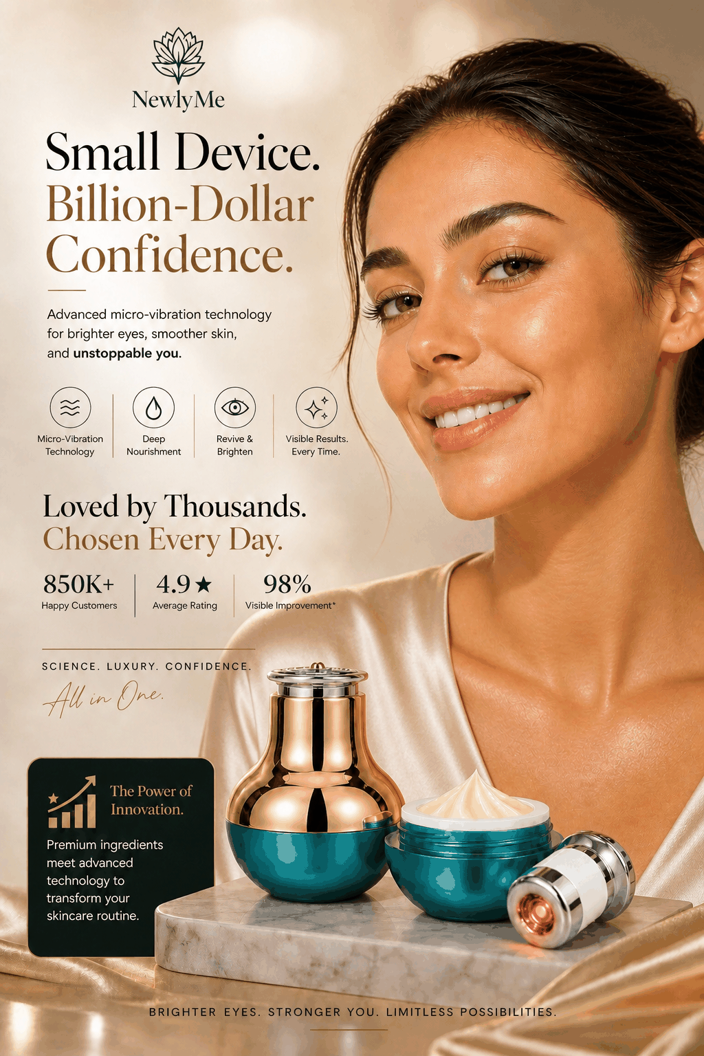 Deep Sea Caviar Electric Eye Massager benefits