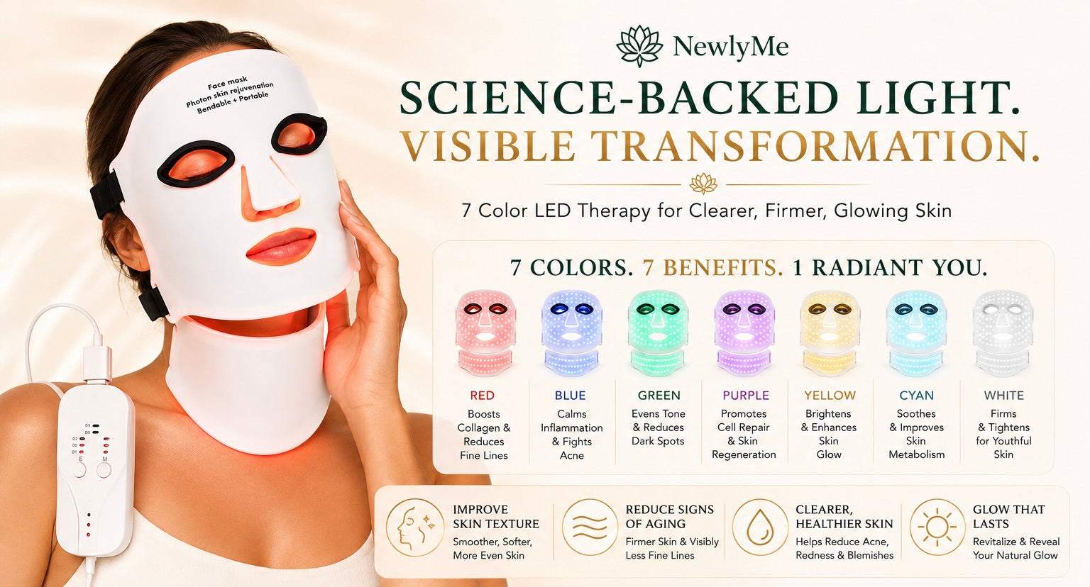Wireless Rejuvenation Face Mask