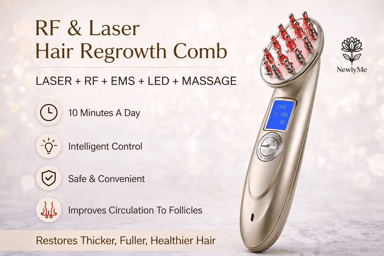 Anti Hair Loss Therapy Comb